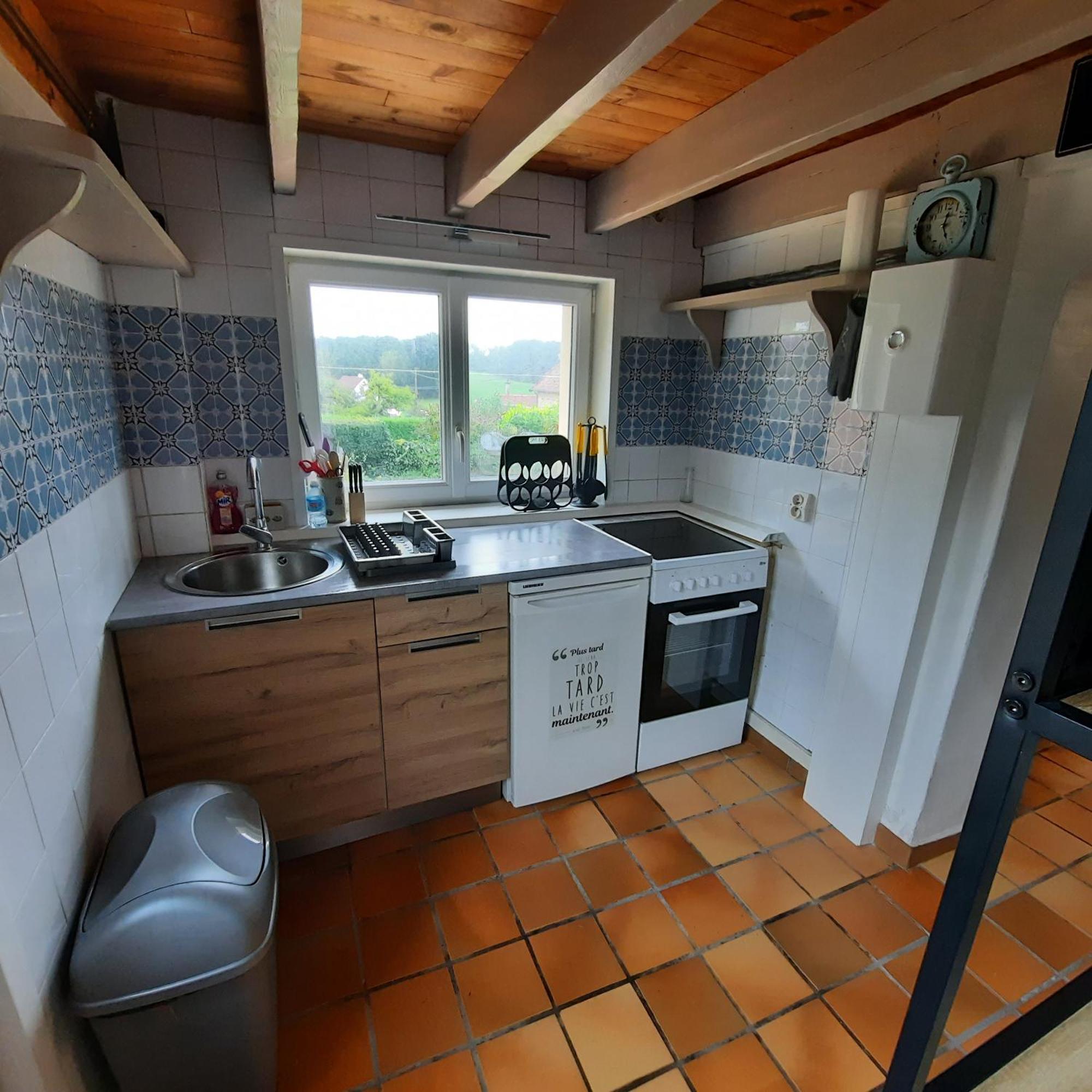 AUX PORTES DU CHATEAU Cottage intimiste et cosy à l'abri des regards propice à la detente Rinxent Esterno foto